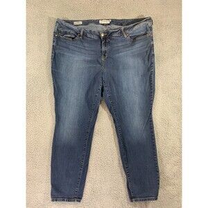 Torrid Women's Denim Blue Skinny Jeans Size 26 5-Pocket Design